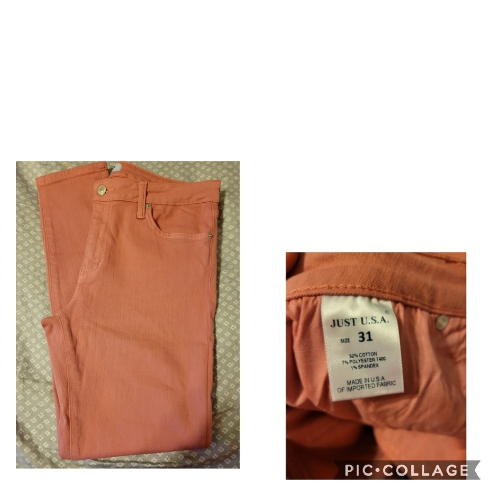 🌞 Pink (mid pink) skinny jeans 🌞